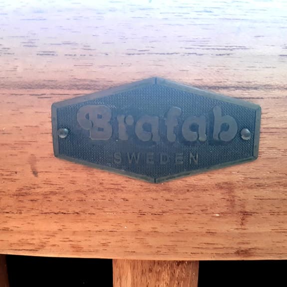 Brafab solsäng med dyna