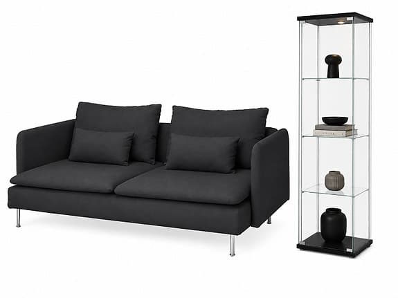 Vitrinskåp från IKEA