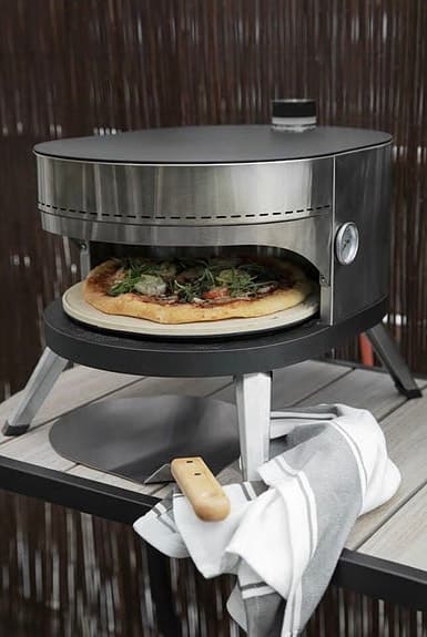 Pizzaugn gasdriven. Oöppnad