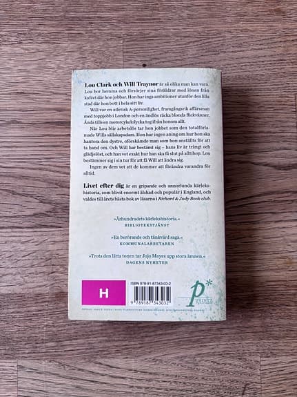Jojo Moyes Livet efter dig bok pocket