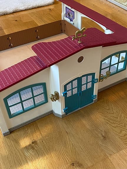 Schleich arena med tillbehör
