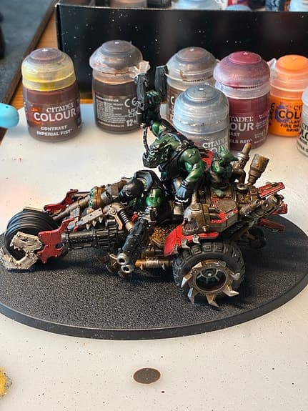 Warhammer 40K Ork Deffkilla Wartrike