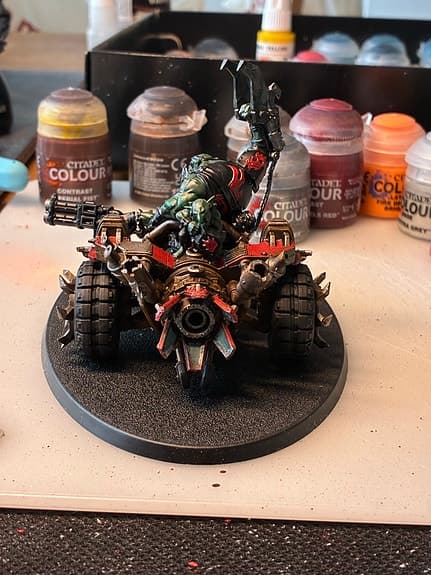 Warhammer 40K Ork Deffkilla Wartrike