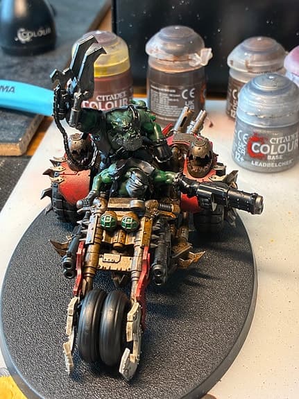 Warhammer 40K Ork Deffkilla Wartrike