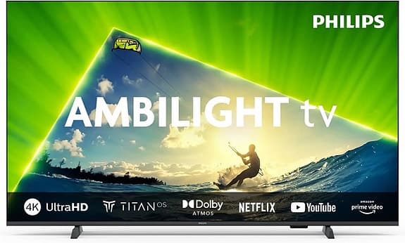 Philips 43" 4K QLED-TV med Ambilight och Dolby Atmos