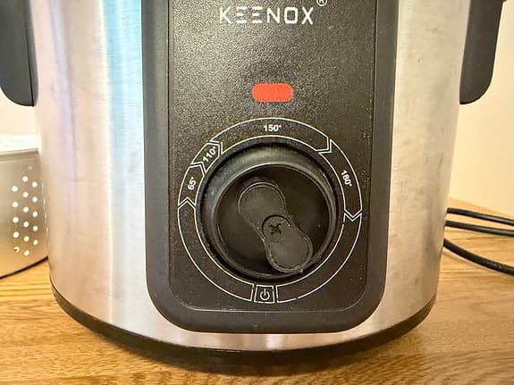 Keenox elektrisk ris/mat-kokare rostfri
