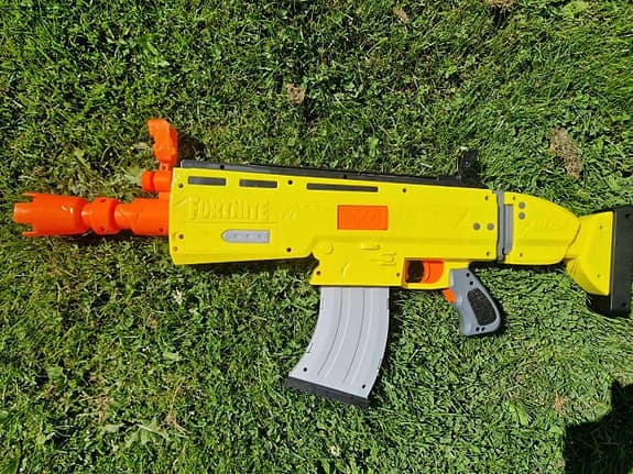 Bland annat Nerf, xshot mm