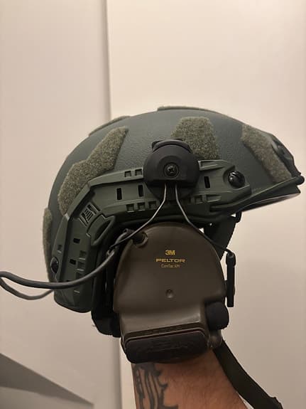NordHaven NIJ IIIA Ballistisk Hjälm med Peltor ComTac XPI