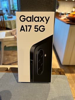 Samsung Galaxy A17 5G mobiltelefon 128 GB svart