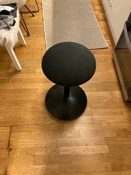 Rund pall höj o sänkbar