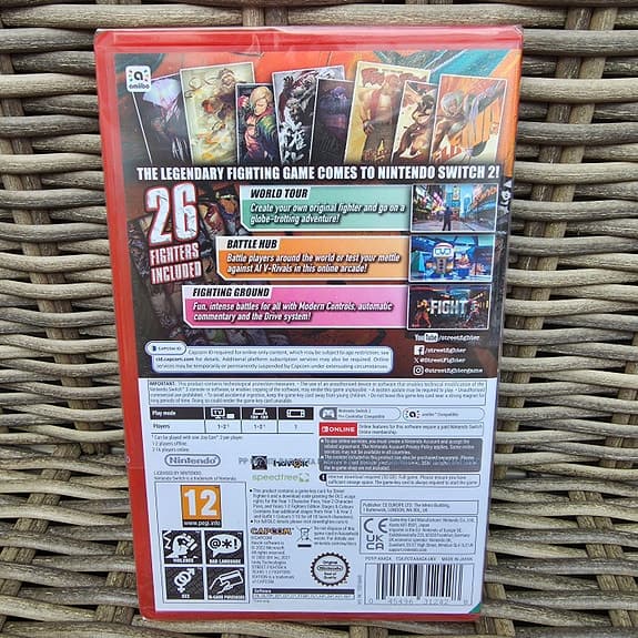 Nintendo Switch 2 spel Street Fighter 6