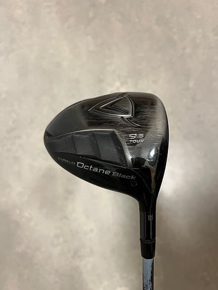 Callaway Diablo Octane Black driver 9,5° Project X skaft stiff