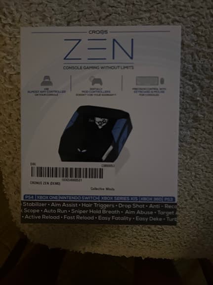 Cronus Zen speladapter för konsol och PC med 2 adapters