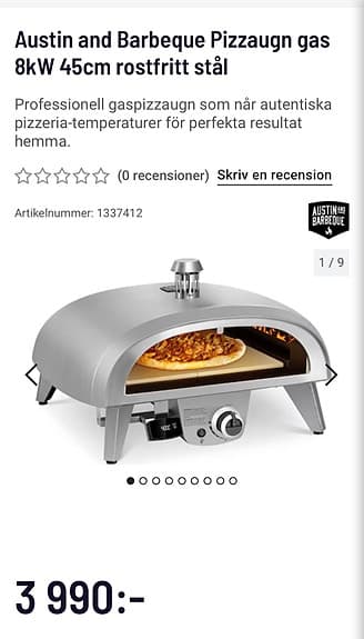 Säljes eller bytes Pizzaugn 18” säljes eller bytes mot damcykel
