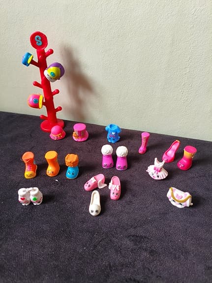 Stort megapaket Shopkins – Över 150 delar med figurer, lekset och bilar!