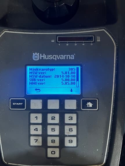 Husqvarna Automower 305 robotgräsklippare svart