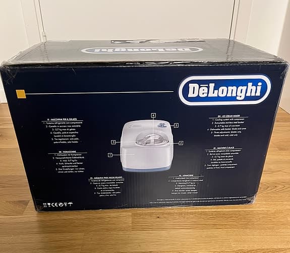 Glassmaskin, Delonghi, ICK5000