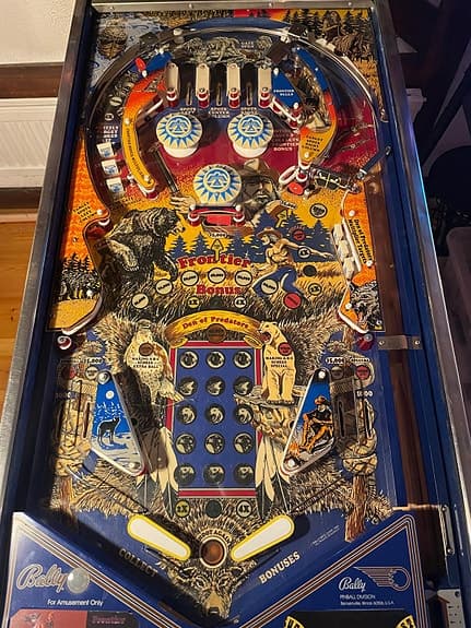 Frontier flipperspel, Bally 1980