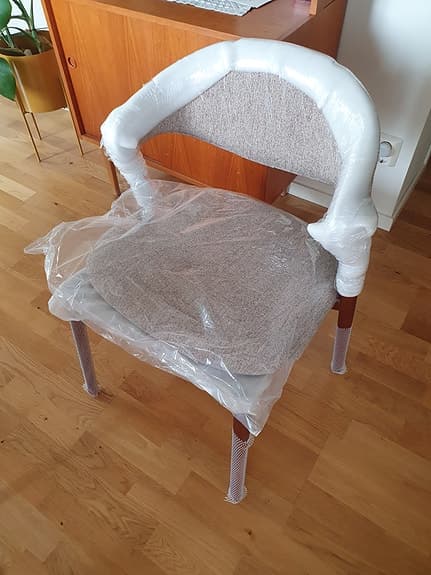 Stol 'Babington' - Beige, helt ny