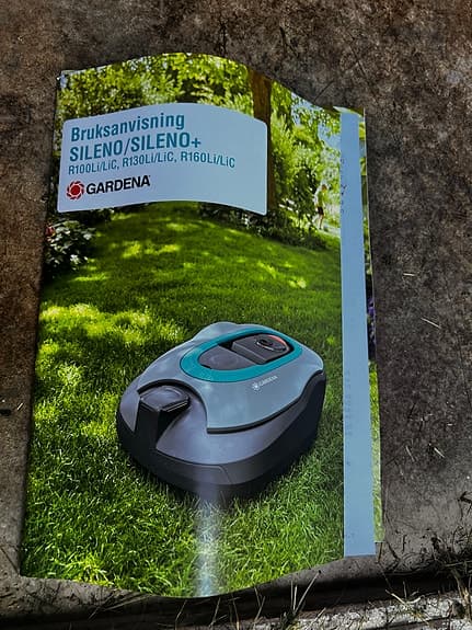 Gardena Sileno robotgräsklippare blå/grå