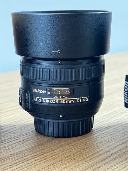 Nikon AF-S Nikkor 50mm f/1.4G