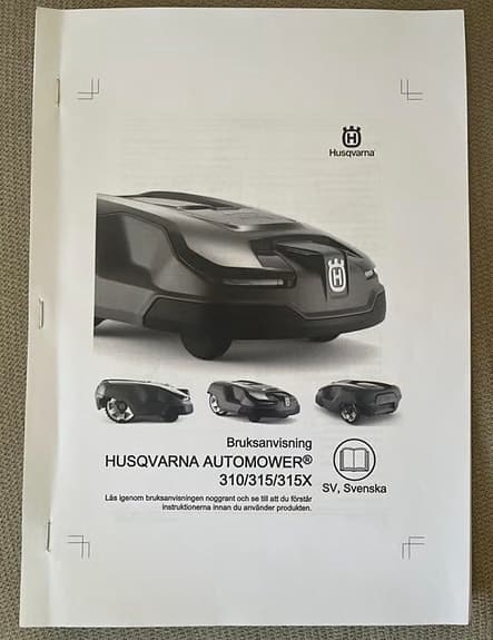 Automower 315 , Endast 2000 timmar - Perfekt skick