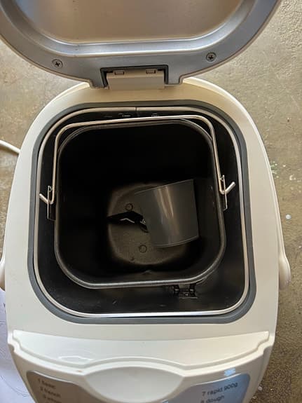 Kenwood bakmaskin vit med digital display