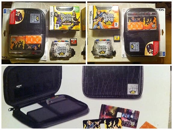 Nintendo DS Guitar Hero On Tour Komplett Samlarpaket – 2 spel + 2 Grip + Nya tbh