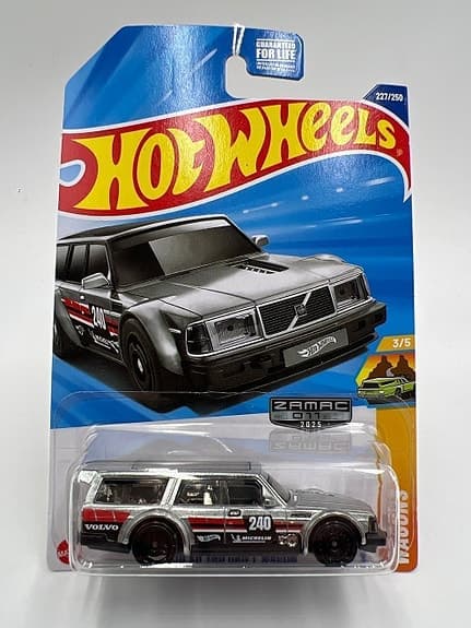 Hot Wheels Volvo 240 Drift Wagon ZAMAC