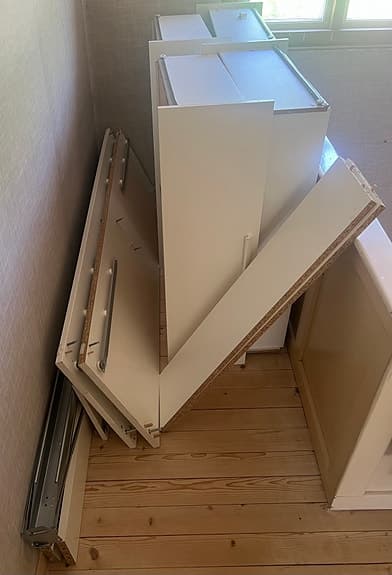 IKEA Brimnes 160cm vit sängstomme
