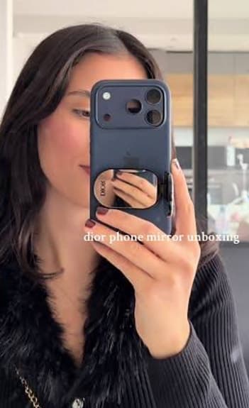 Dior spegel till mobilen