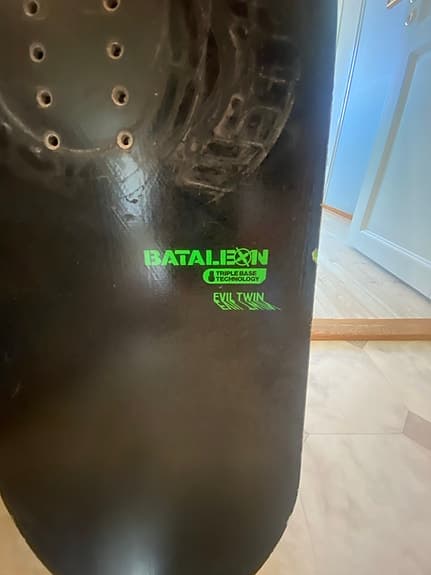 Bataleon snowboard grön/svart 155
