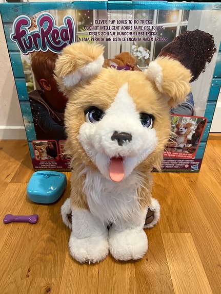 FurReal Lexie, the Trick-Lovin' Pup - interaktiv hundvalp i fint skick