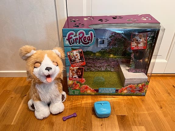 FurReal Lexie, the Trick-Lovin' Pup - interaktiv hundvalp i fint skick