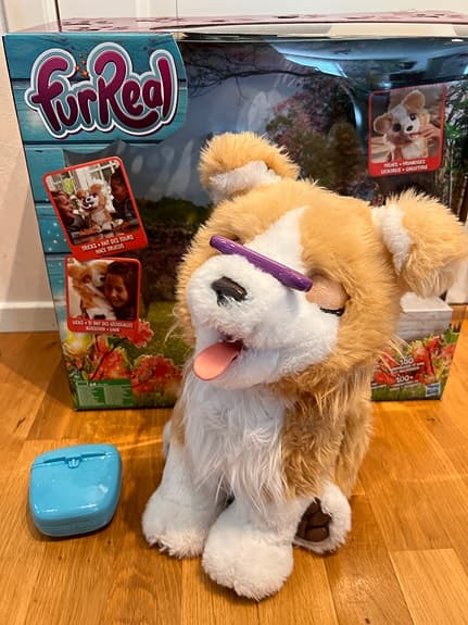 FurReal Lexie, the Trick-Lovin' Pup - interaktiv hundvalp i fint skick