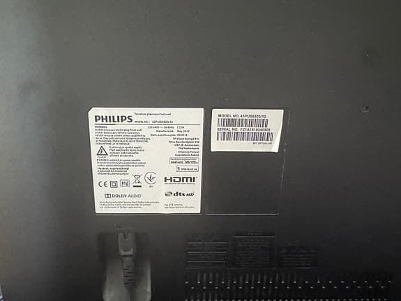 Philips 43-tums 4K Ultra HD Smart TV