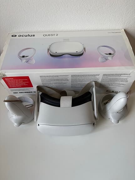 Oculus Quest 2 VR-headset med handkontroller