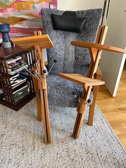 Praktiska och flexibla hyllor m hängare