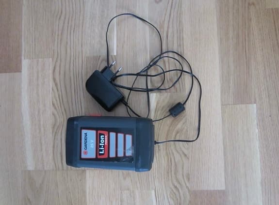 Gardena handgräsklippare med Li-Ion batteri
