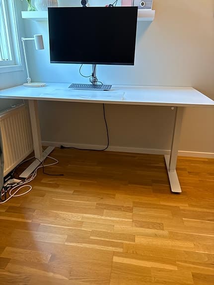 IKEA Trotten 80x160 skrivbord sitt/stå