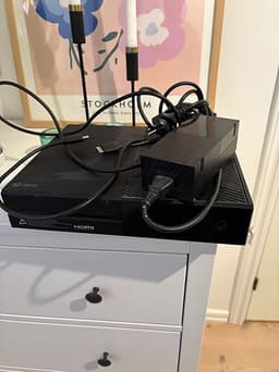 Microsoft Xbox One spelkonsol svart