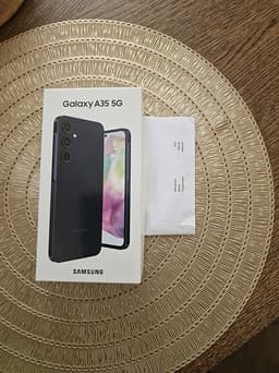 Samsung Galaxy A35 5G mobil 128 GB svart