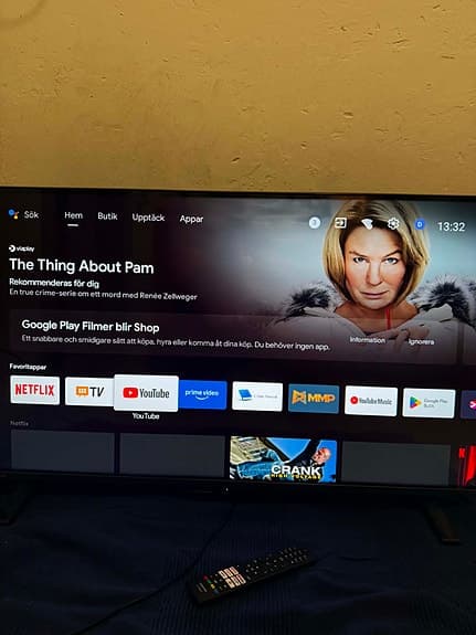 Toshipa 43" Smart LED-TV & inbyggd Chromecast