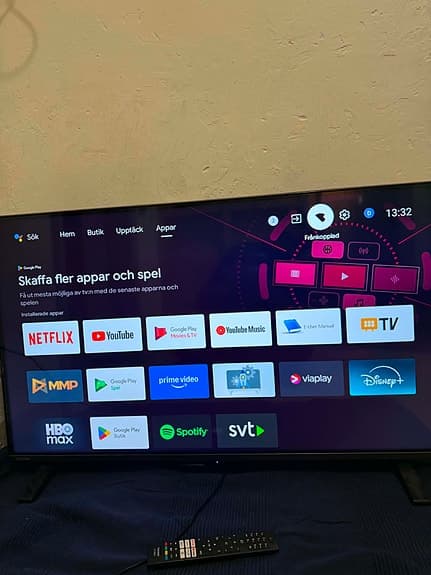 Toshipa 43" Smart LED-TV & inbyggd Chromecast