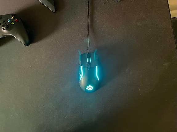 Gamingmus, SteelSeries 5,  RGB-belysning