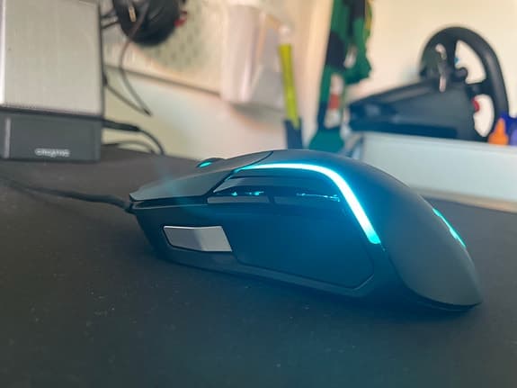 Gamingmus, SteelSeries 5,  RGB-belysning