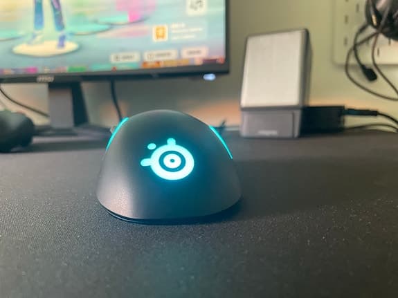 Gamingmus, SteelSeries 5,  RGB-belysning