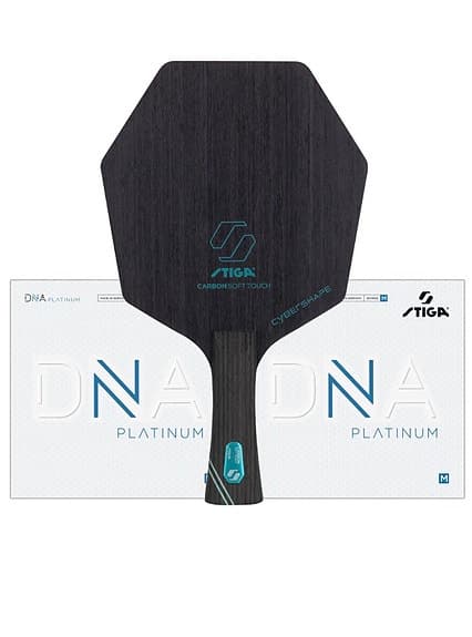 Stiga Cybershape Carbon Soft Touch Offensive & Stiga DNA Platinum M