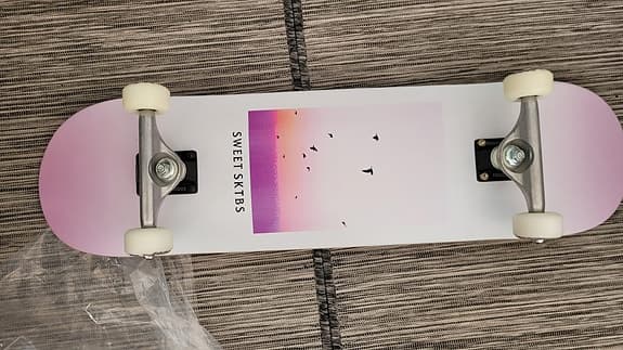 Helt ny komplett skateboard från Sweet skateboards 8"