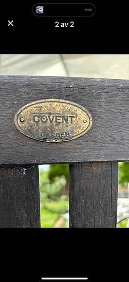 Trädgårdsstolar/positionsstolar/Covent/garden